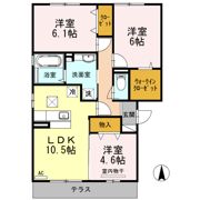 カーサ ドマーニの間取り画像