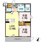 グランジュール大手町の間取り画像