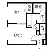 ガレリアN13の間取り画像