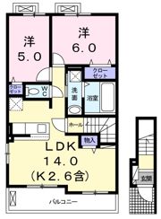 ソレイユⅣの間取り画像