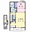 S．court古世の間取り画像