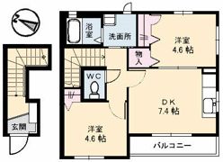 ピースシャーメゾンの間取り画像