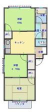 エレガンスの間取り画像