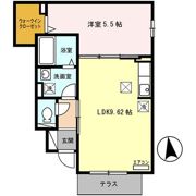 プルミエール ケイト Ⅱの間取り画像