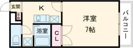 プレジール りんくうの間取り画像