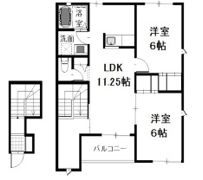 グランソレイユ Bの間取り画像