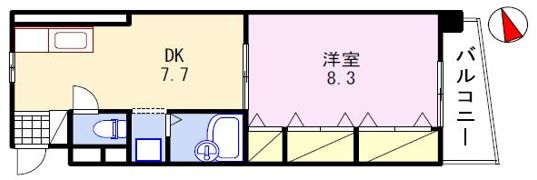 プラザYの間取り画像