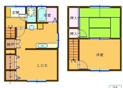 高橋貸家の間取り画像