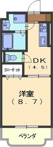 クラスト勝川(クラストカチガワ)の間取り画像