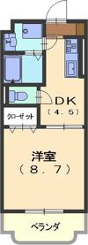 クラスト勝川(クラストカチガワ)の間取り画像