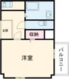 佃コーポⅡの間取り画像