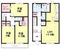 コモレビ大蔵 Lの間取り画像
