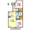 フロール朝日の間取り画像