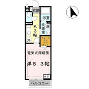 グランパルク（北区） Ⅰの間取り画像