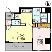 HABITAT平野（ハビタットヒラノ）の間取り画像