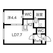 CURTIS SUMIKAWA(カルティススミカワ)の間取り画像