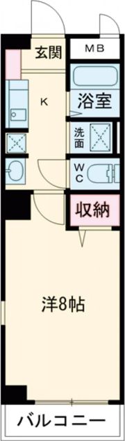パラス卯兵衛の間取り画像