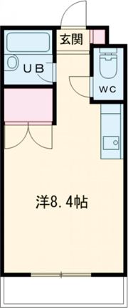 アンプルール新屋敷の間取り画像