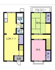 瀬戸川アパートの間取り画像