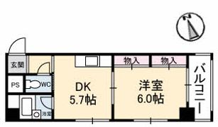 メゾンブランシュの間取り画像