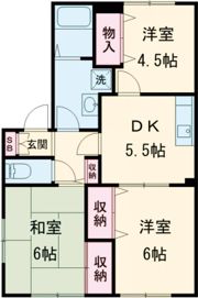 ディアス小川の間取り画像
