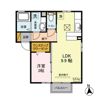ハイツエスペランサ Bの間取り画像