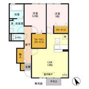 Belle Ville Aの間取り画像