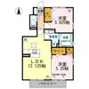 メナージュの間取り画像
