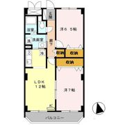 エルロード住吉7号館の間取り画像
