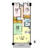 プラザハイツ二ツ屋B棟の間取り画像