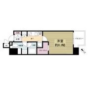 レジディア神戸磯上の間取り画像