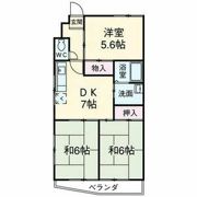 レジデンス井上の間取り画像