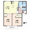 エトアール板谷 A棟の間取り画像
