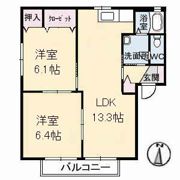 サンライフ城興の間取り画像