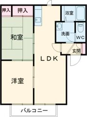 オクノハウスの間取り画像