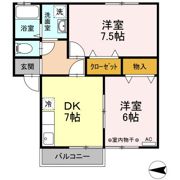 アネックス将軍野の間取り画像