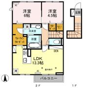 トーラス沃宮の間取り画像