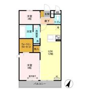 プランドール谷中 Cの間取り画像