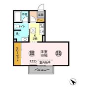 ガーデンヒルズ Bの間取り画像
