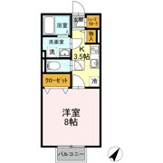 メゾン ド マロンの間取り画像