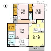 コンフォール川崎の間取り画像