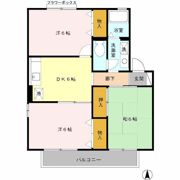 クレセール八木 A棟の間取り画像