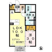 カサベルデ西大寺の間取り画像
