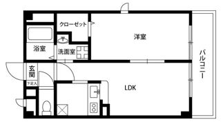 アンプルール フェール ベレーザの間取り画像