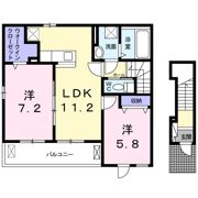 アルモニーAの間取り画像
