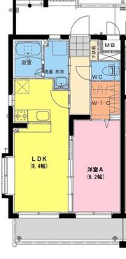 EAST COURTの間取り画像