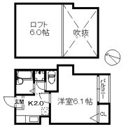 ポラリスCozy別府の間取り画像