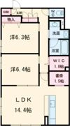ケントスクエア八番館の間取り画像