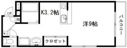 サンライフ鴨江の間取り画像