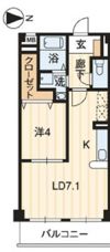 AMBITIOUS高志の間取り画像